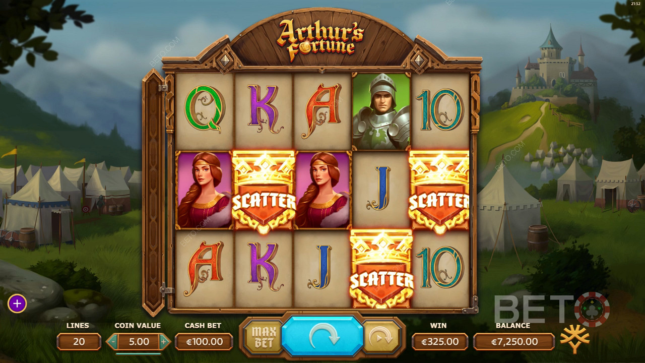 Arthurs Fortune Gratis Spelen