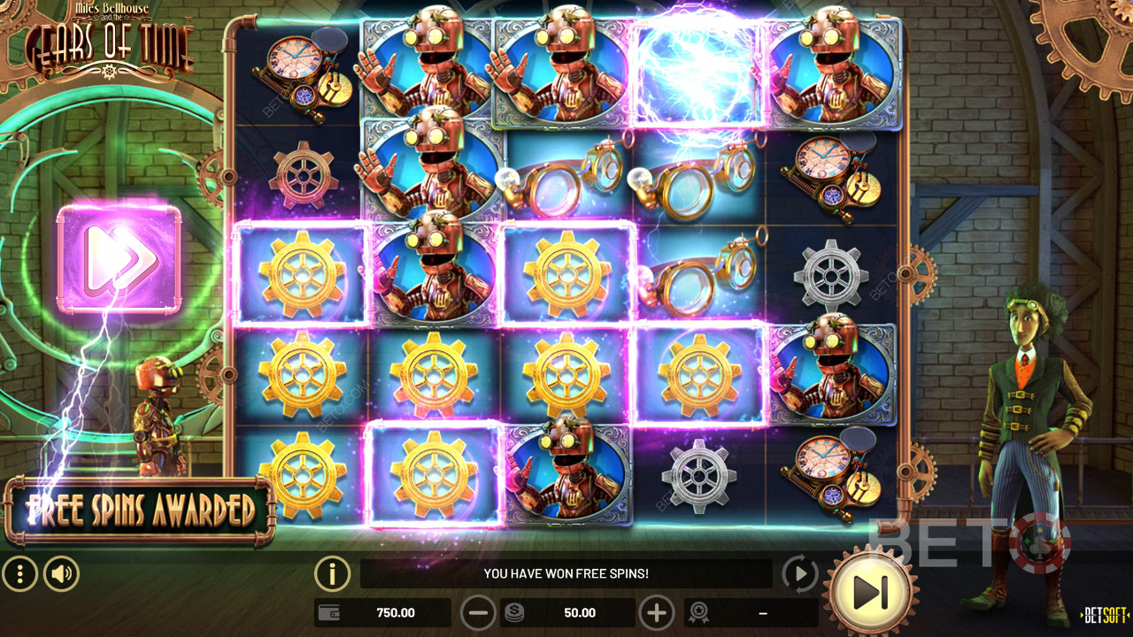 Miles Bellhouse En De Versnellingen Van De Tijd Review door BETO Slots