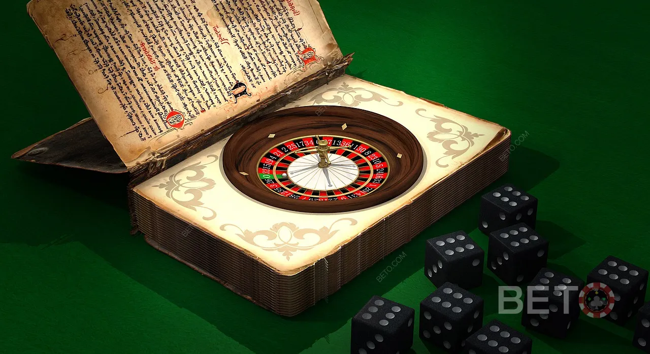 Geschiedenis en evolutie van casino roulette en single zero roulette layout.