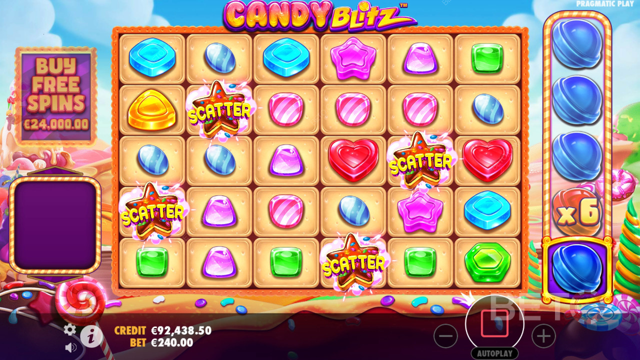 Candy Blitz Beoordeling door BETO Slots