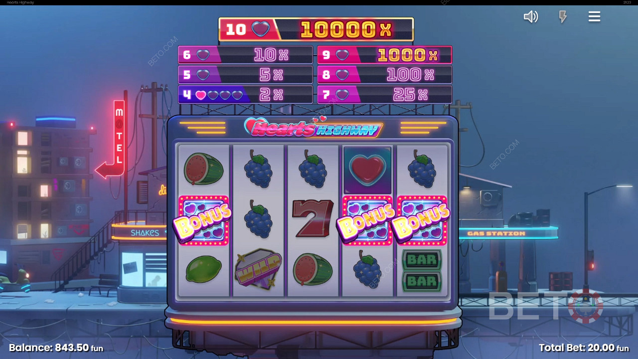 Hearts Highway Review door BETO Slots