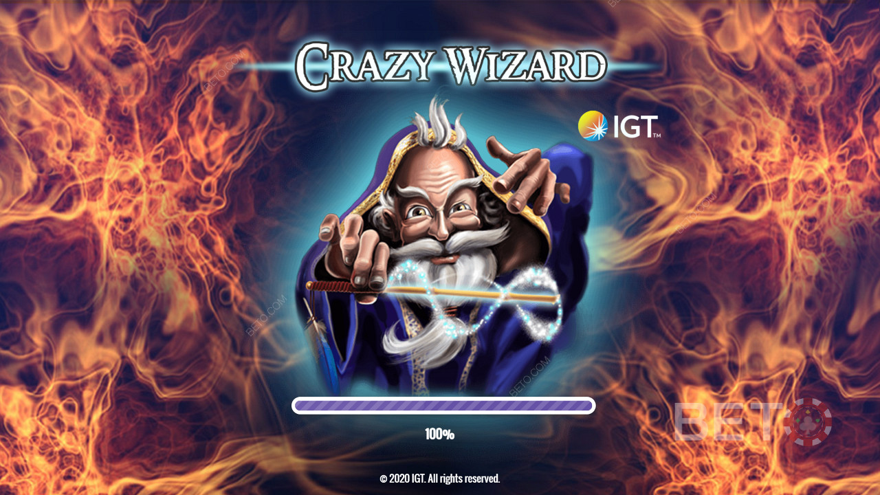 Treed binnen in de wereld van tovenaars en magie - Crazy Wizard een slot van IGT