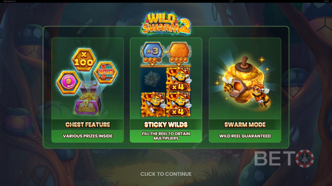 Bonusfuncties uitgelegd in Wild Swarm 2 door Push Gaming