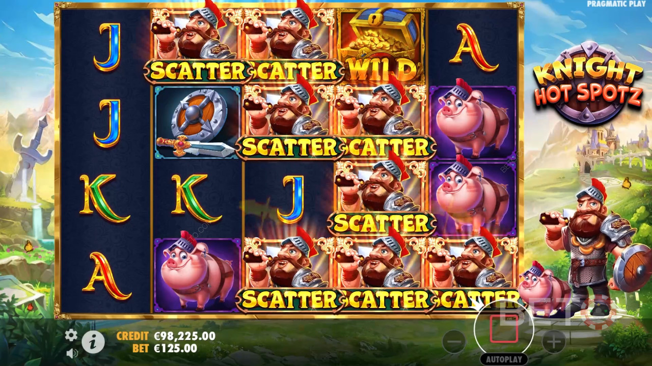 Knight Hot Spotz Beoordeling door BETO Slots