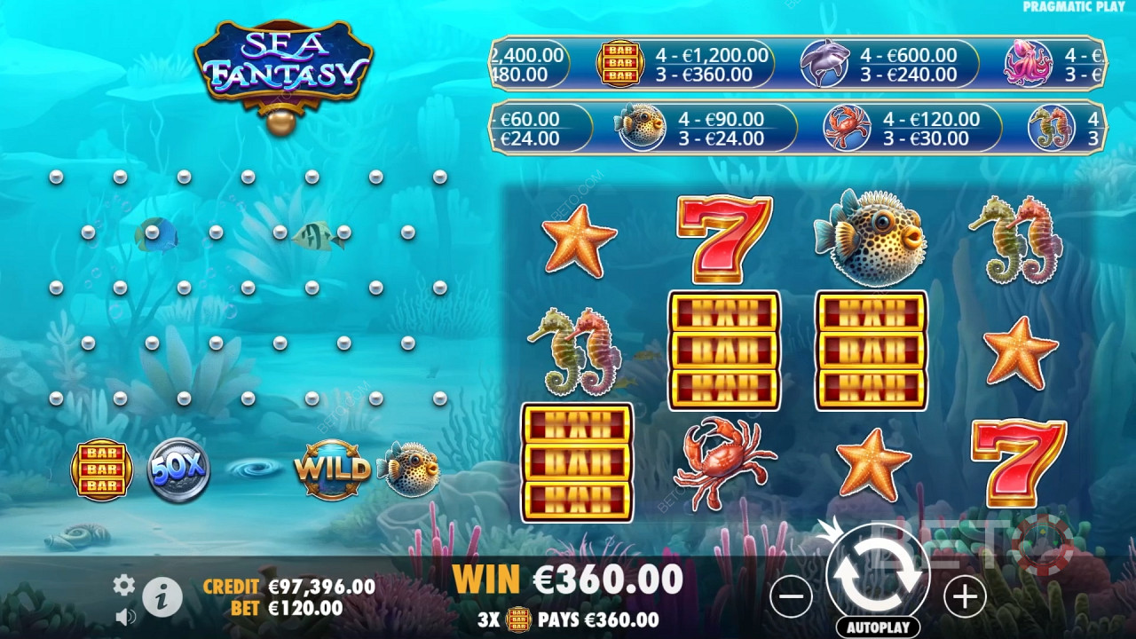 Sea Fantasy Beoordeling door BETO Slots