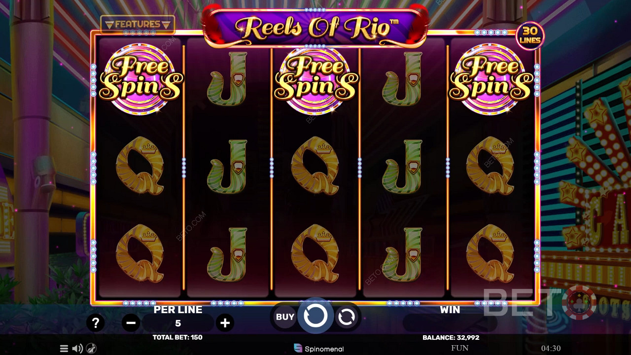 Reels Of Rio - Party Time Gratis Spelen