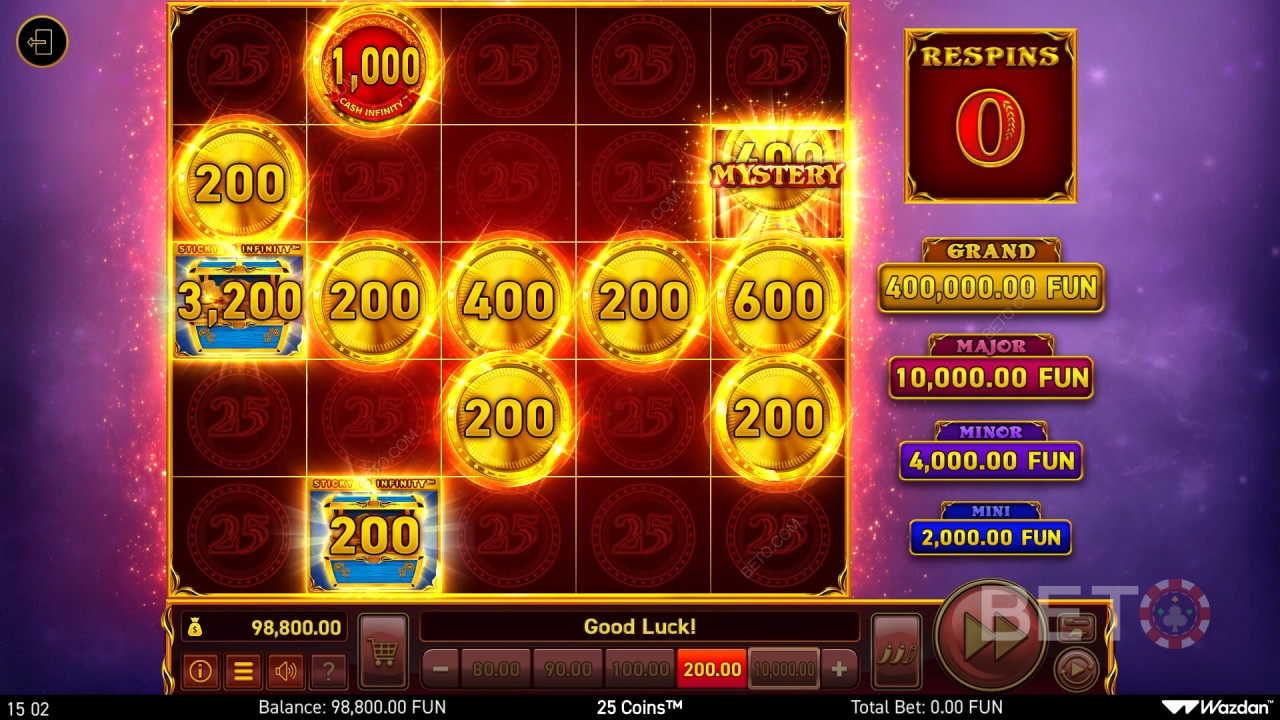 25 Coins Review door BETO Slots
