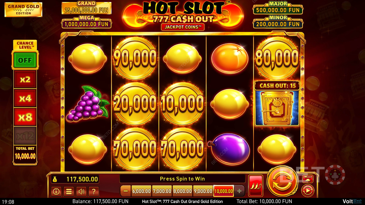 Hot Slot: 777 Cash Out Grand Gold Edition recensie door BETO Slots