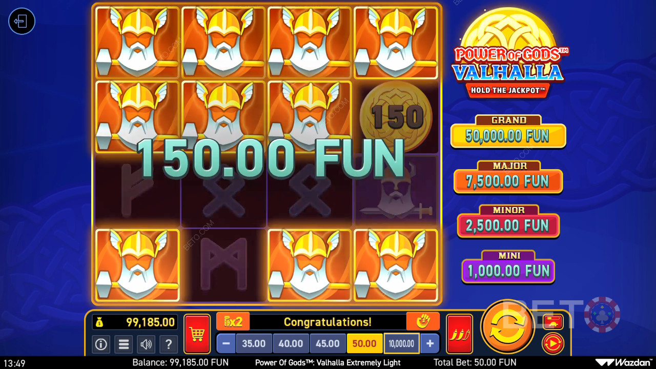 Power of Gods: Valhalla Extremely Light Review door BETO Slots