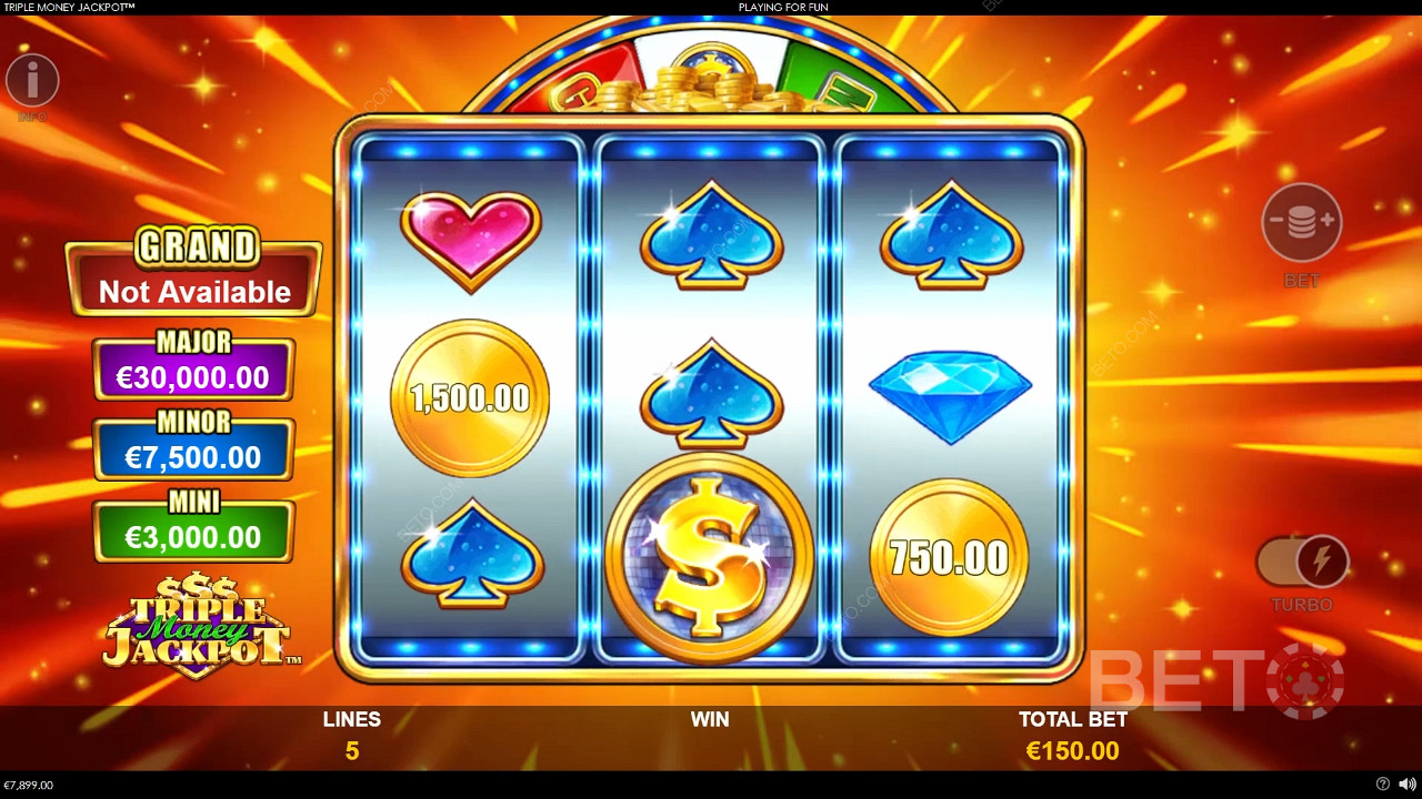 Triple Money Jackpot Gratis Spelen