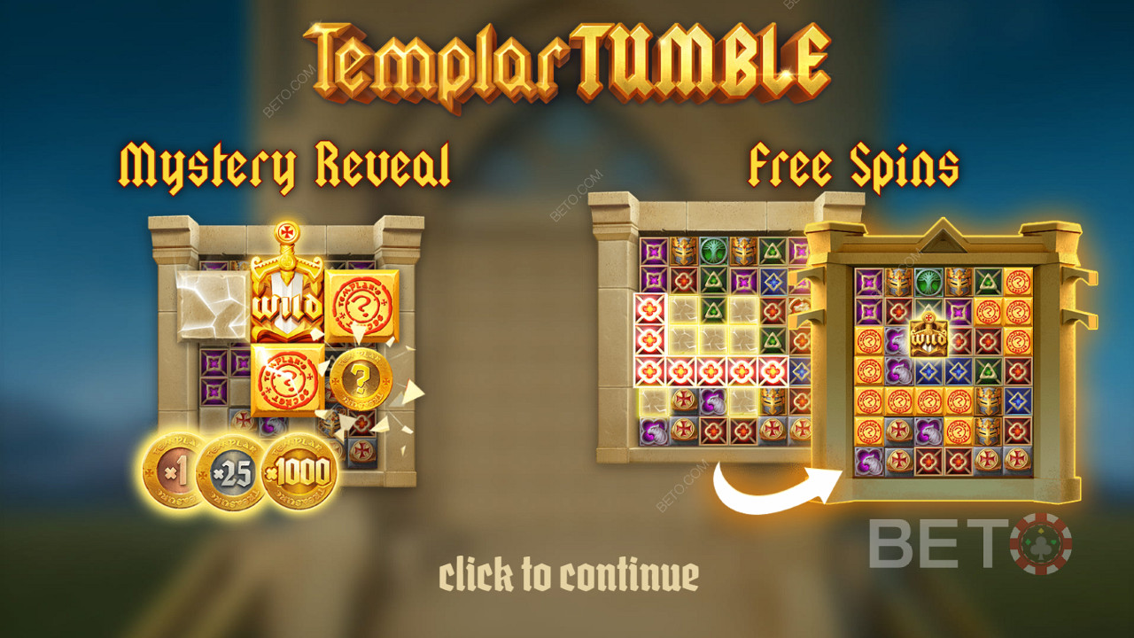Introscherm van Templar Tumble