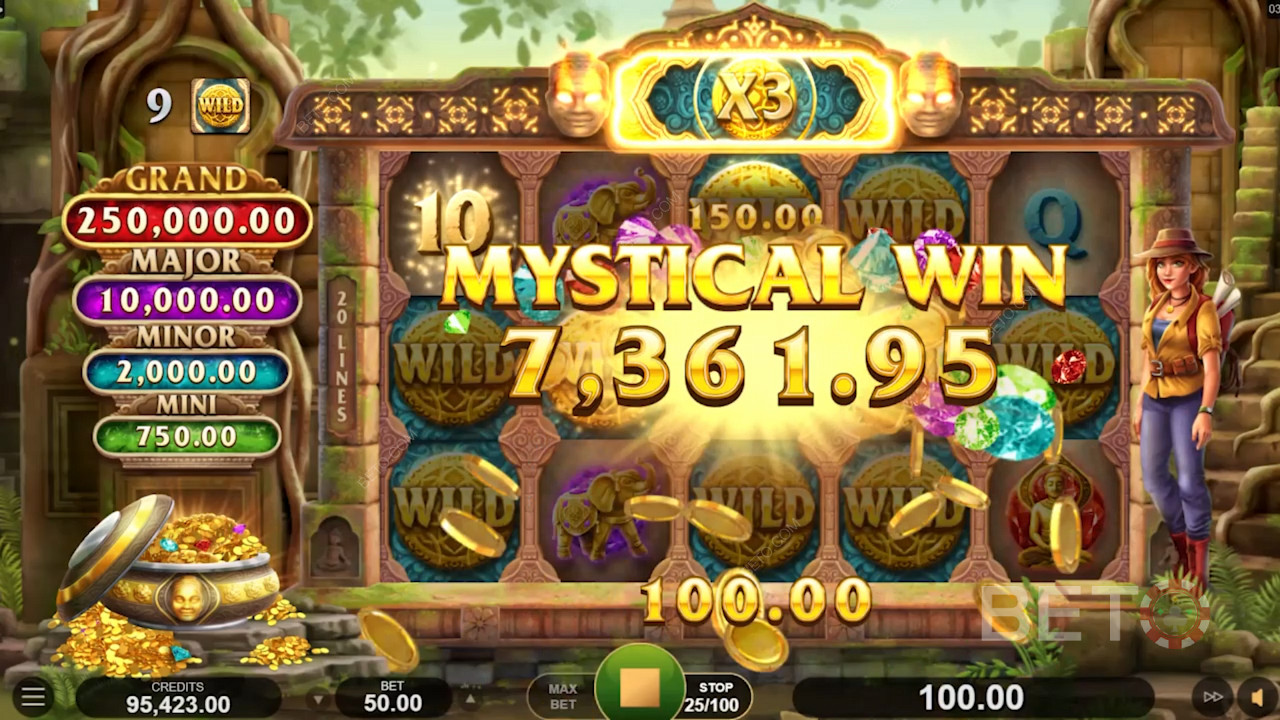 Mystieke Win en Bonus Reel