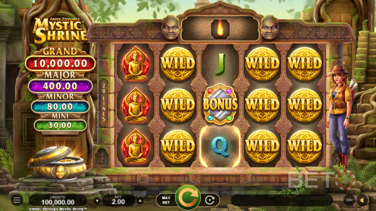 Amber Sterlings Mystic Shrine  Gratis Spelen
