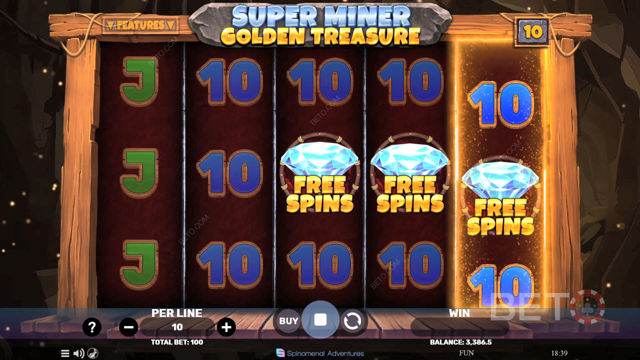 Super Miner - Golden Treasure Gratis Spelen