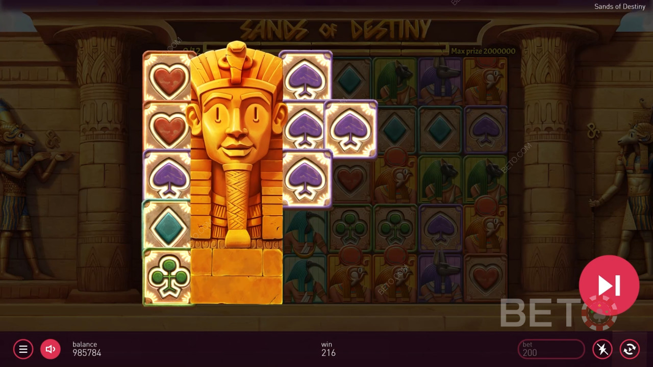 Sands of Destiny Review door BETO Slots