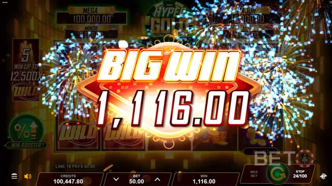 Mega Jackpot kan u tot 5.000x uw inzet doen winnen