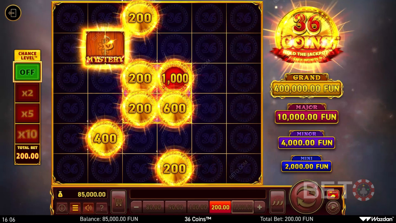 36 Coins Review door BETO Slots