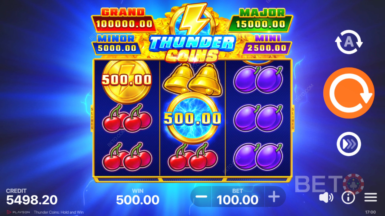 Is Thunder Coins gokkast online de moeite waard?