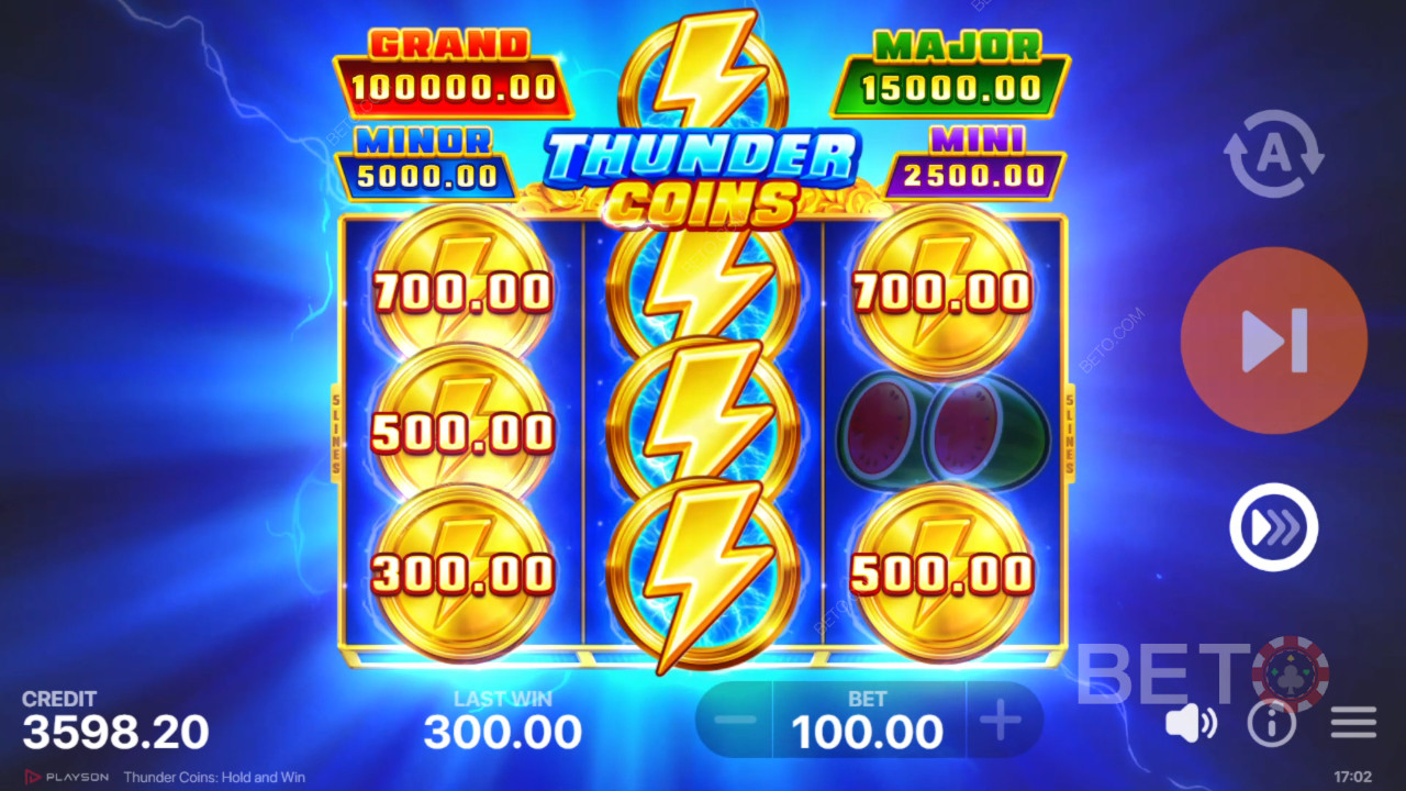 Thunder Coins Gratis Spelen