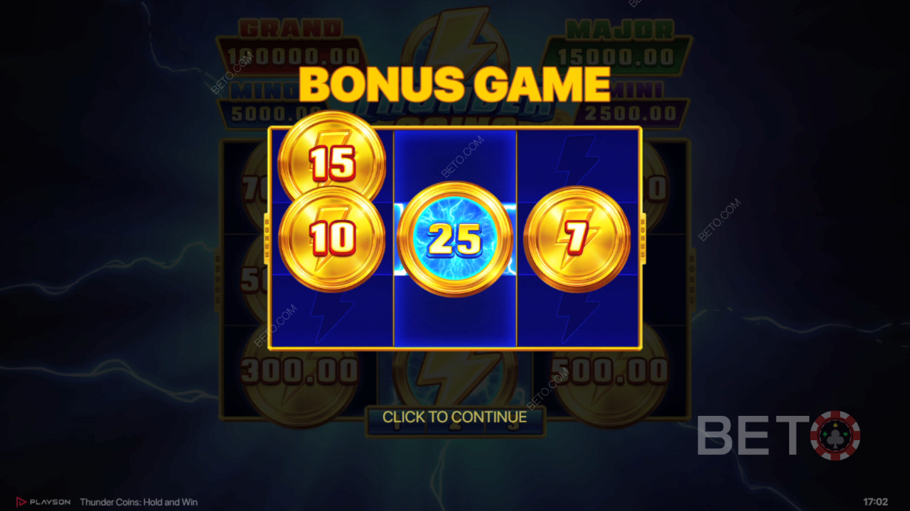Bonusfuncties uitgelegd in Thunder Coins door Playson