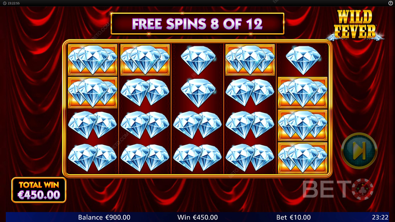 Win 1.520x je inzet in de Wild Fever gokkast!