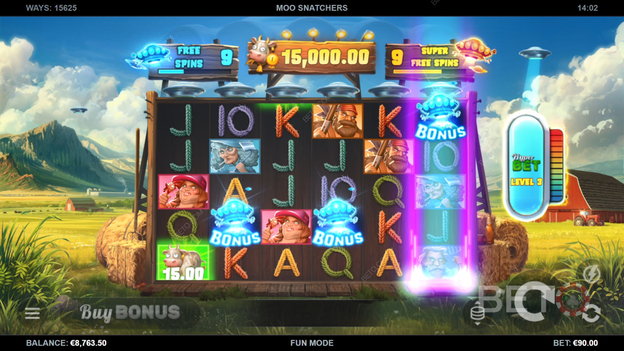 Moo Snatchers Review door BETO Slots