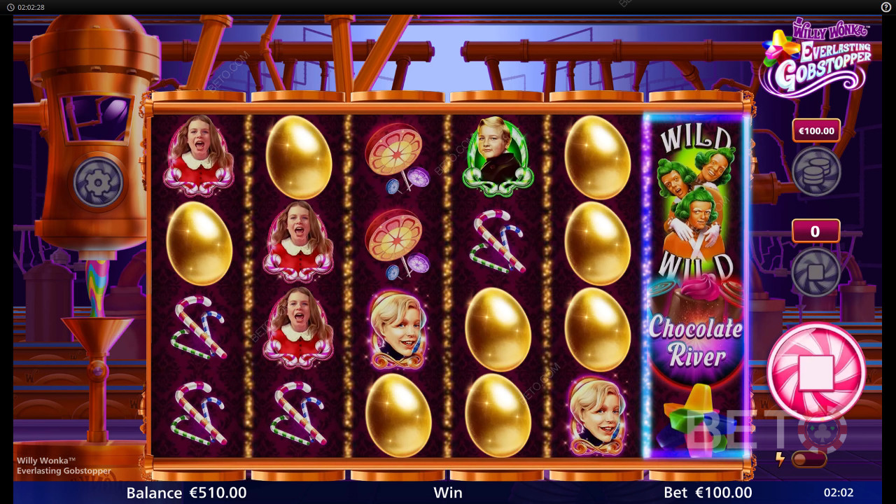 Willy Wonka Everlasting Gobstopper Gratis Spelen