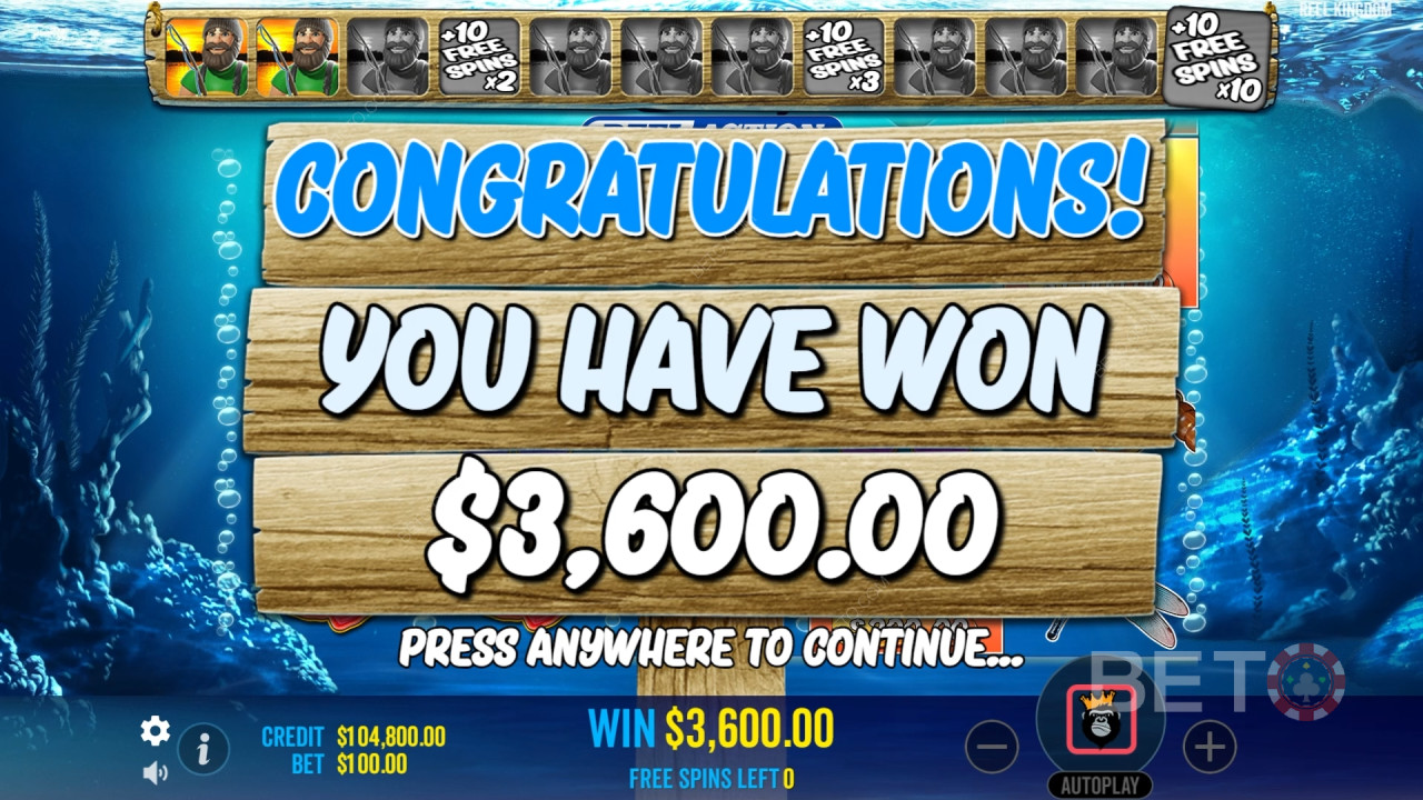 Win 2.100x je inzet in de Big Bass Bonanza Reel Action Online Slot!