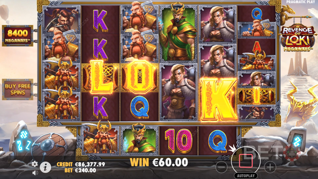 Revenge of Loki Megaways Beoordeling door BETO Slots