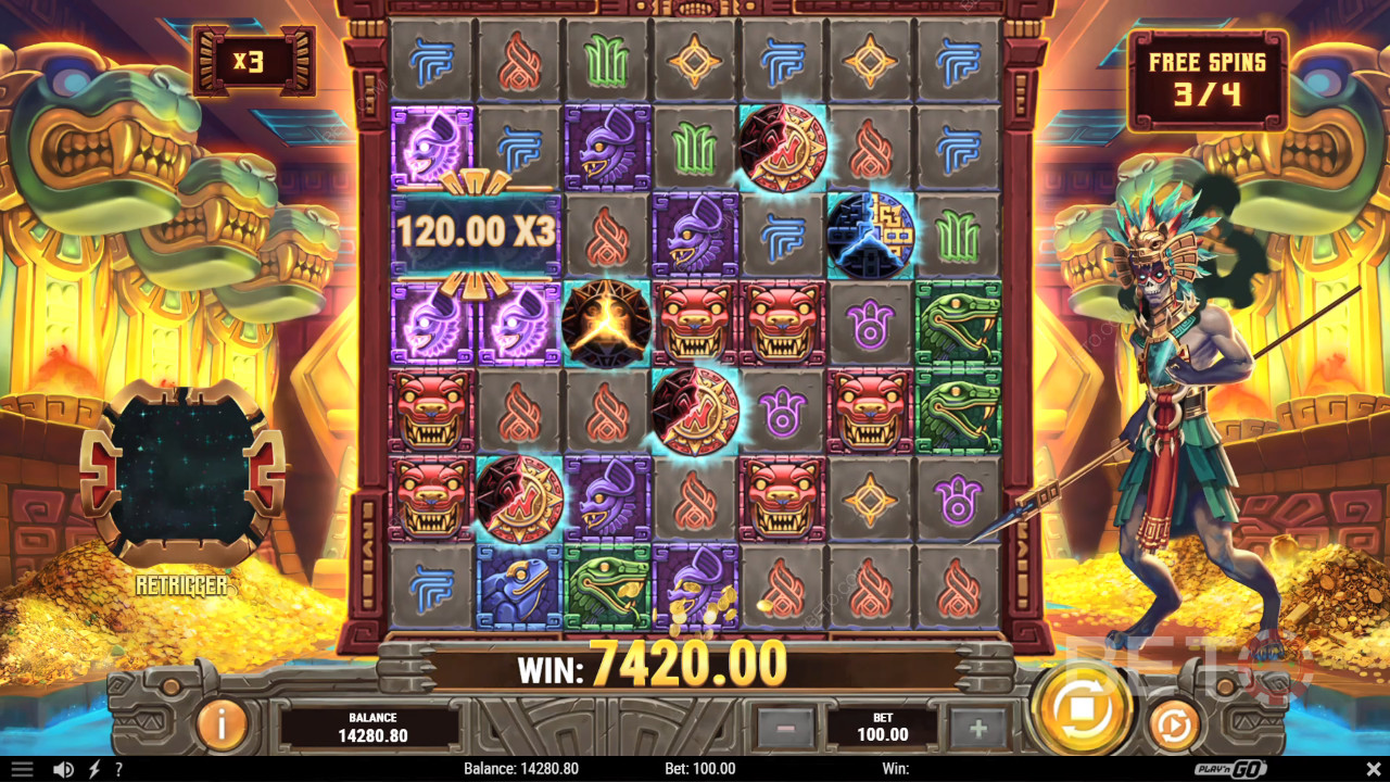 Tempel van Tollan Review door BETO Slots