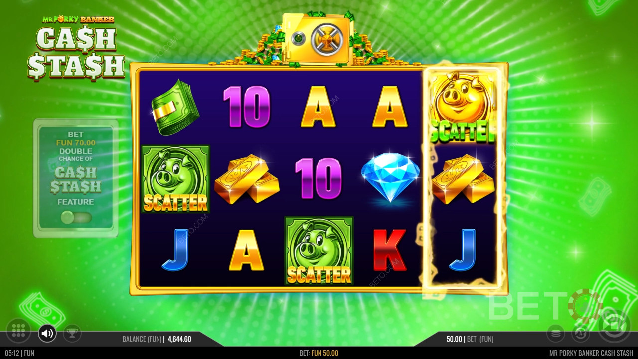 Mr Porky Banker Cash Stash Gratis Spelen