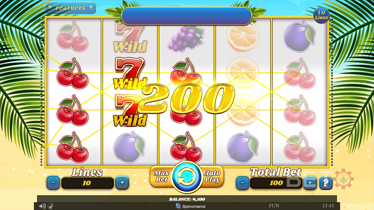 100 Juicy Fruits Gratis Spelen