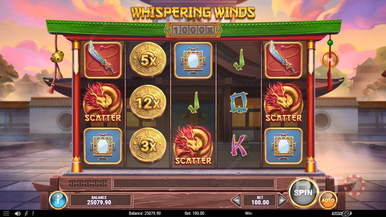 Whispering Winds Review door BETO Slots