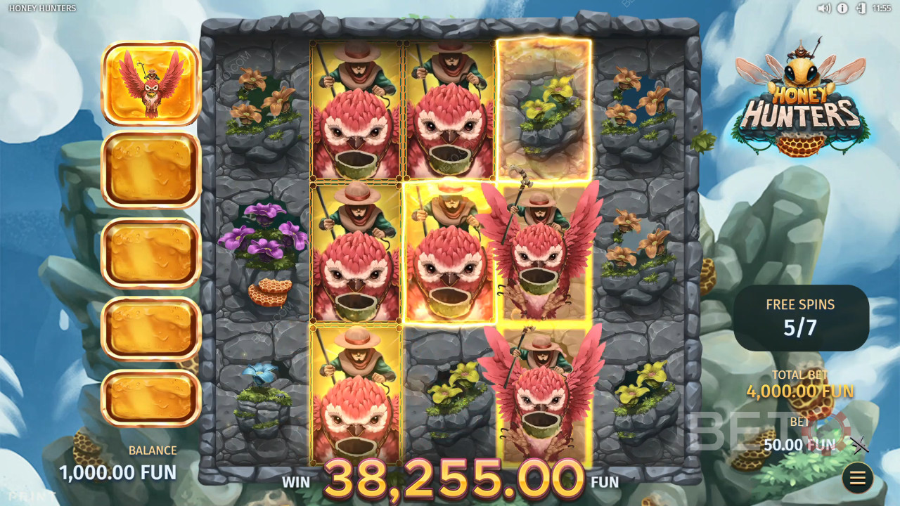 Honey Hunters Review door BETO Slots