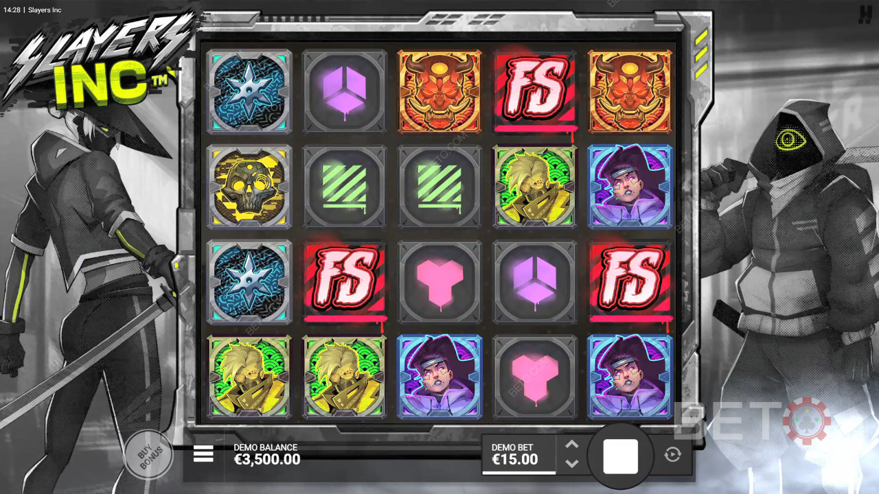 Slayers INC Beoordeling door BETO Slots