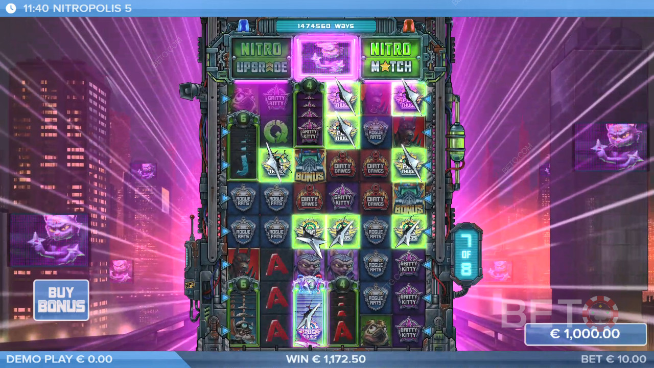 Nitropolis 5 Beoordeling door BETO Slots
