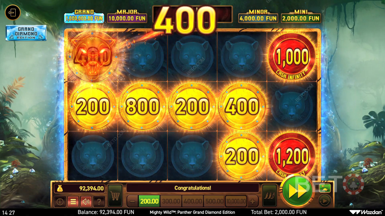 Mighty Wild: Panther Grand Diamond Edition: Een gokkast Moet je hem draaien?
