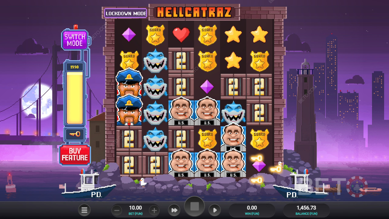 Hellcatraz Beoordeling door BETO Slots