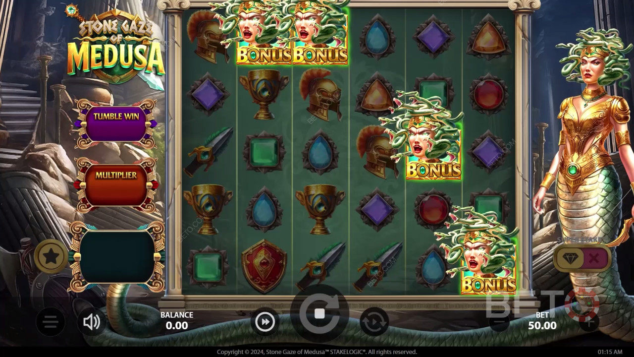 Stone Gaze of Medusa Gratis Spelen