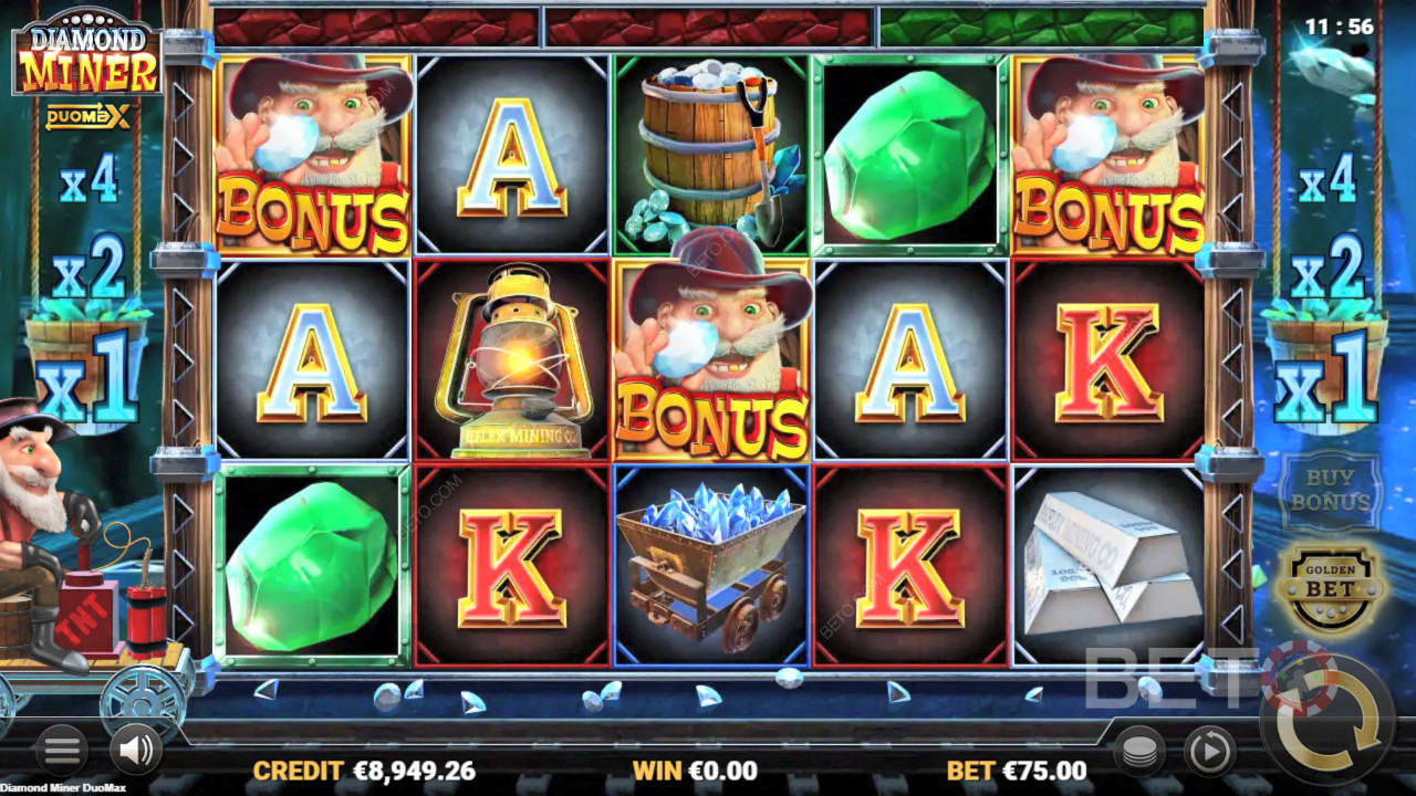 Diamond Miner DuoMax Gratis Spelen