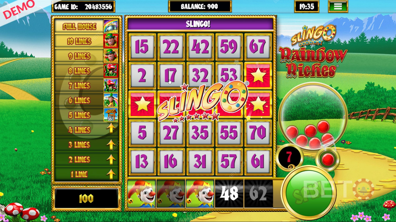 Slingo - De nieuwe manier om bingo te spelen