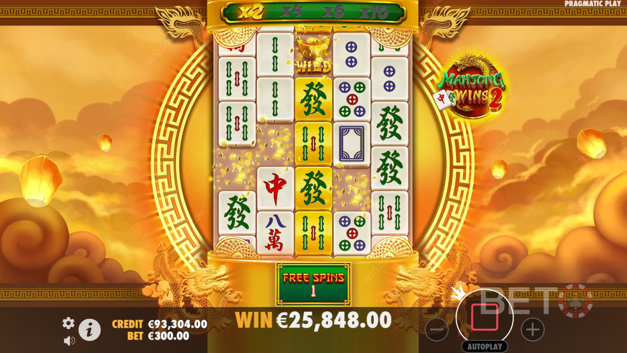 Win 100.000x je inzet in de Mahjong Wins 2 videoslot!