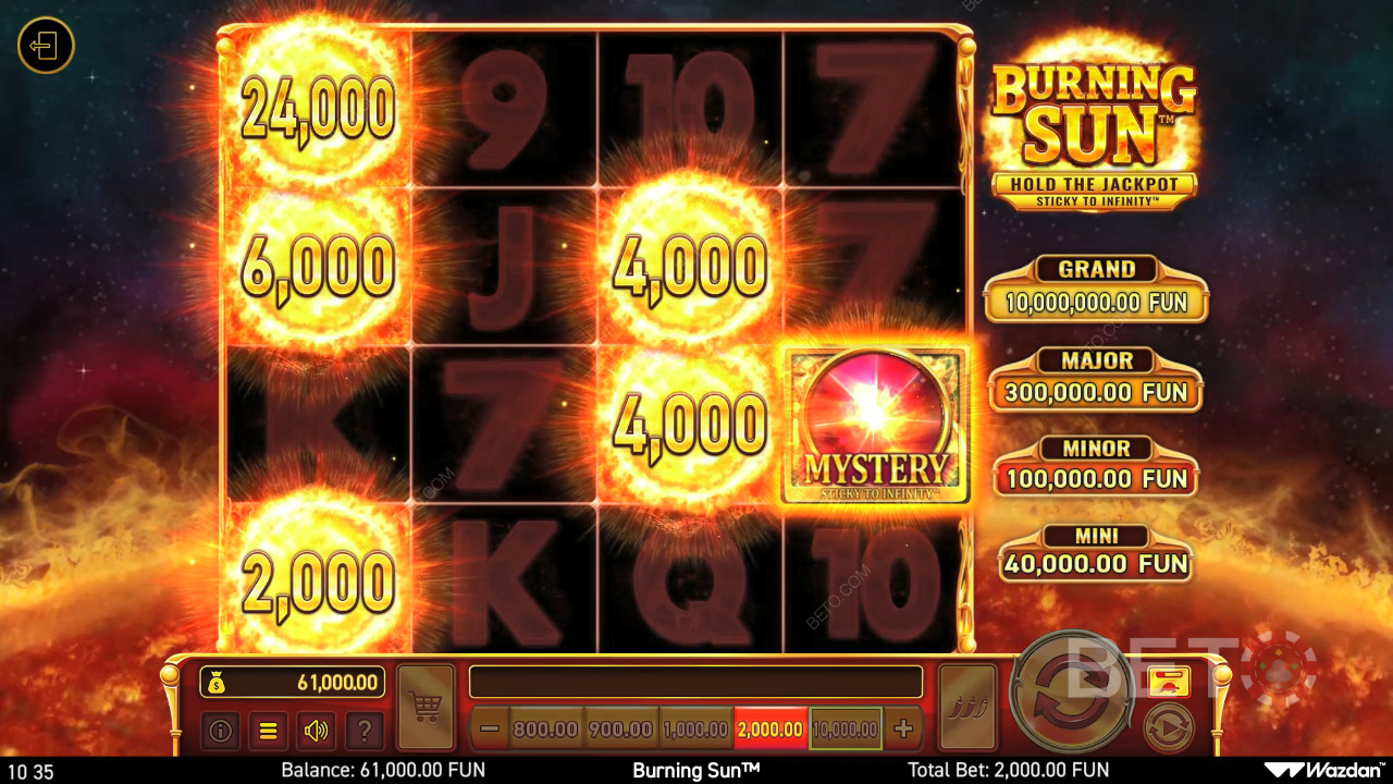 Burning Sun Gratis Spelen