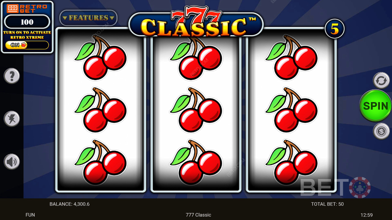 777 Klassieker Review door BETO Slots