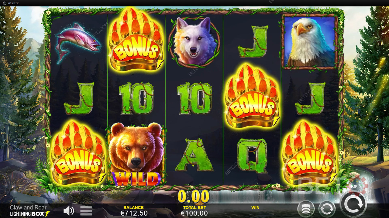 Klauw en Brul Review door BETO Slots