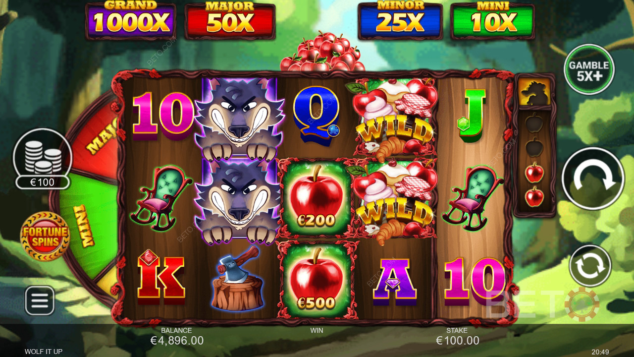 Bonusfuncties uitgelegd in Wolf It Up door Inspired Gaming