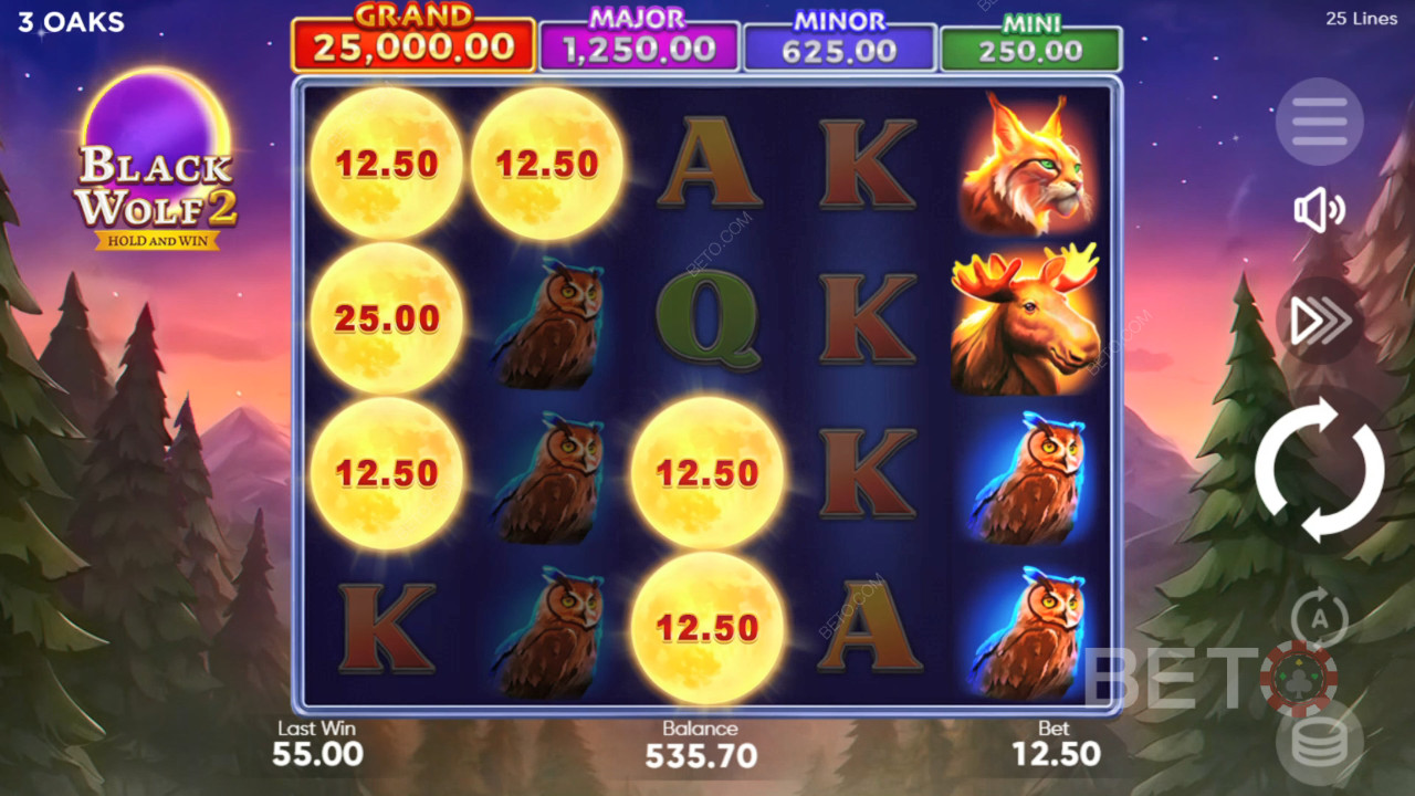 Black Wolf 2 Beoordeling door BETO Slots