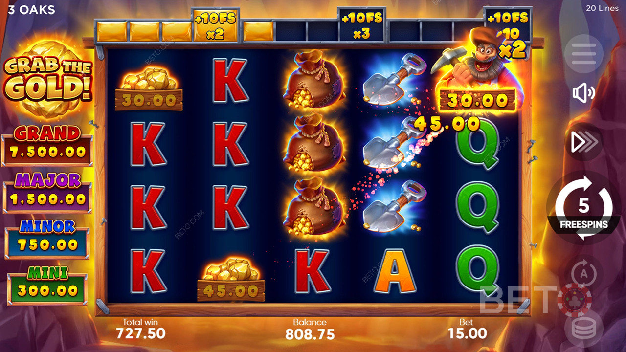 Grab The Gold! Gratis Spelen