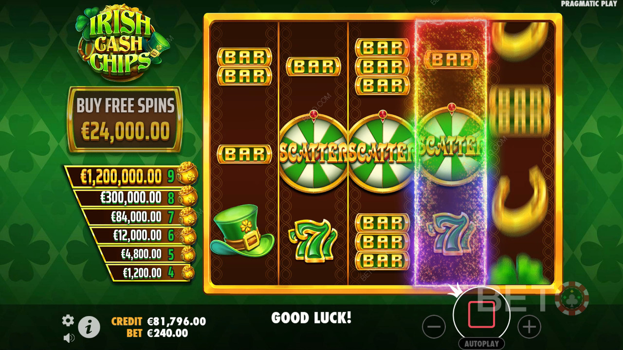 Irish Cash Chips Gratis Spelen