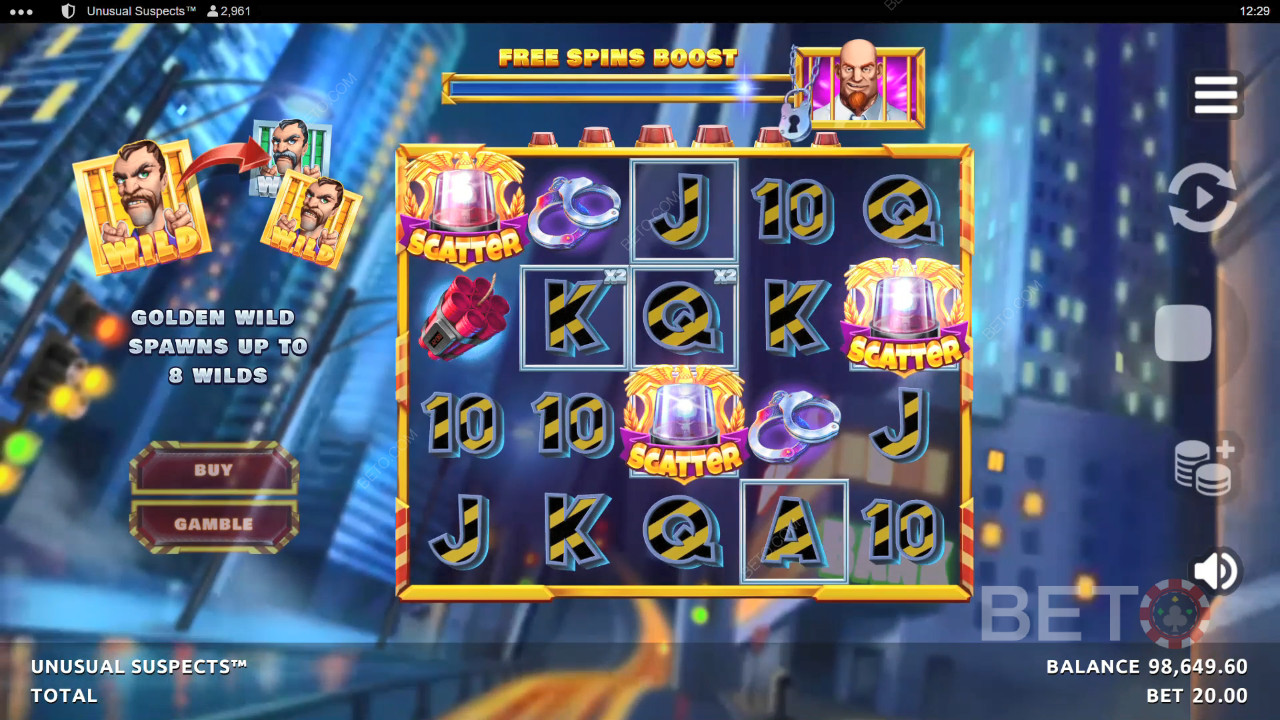 Ongewone Verdachten Review door BETO Slots